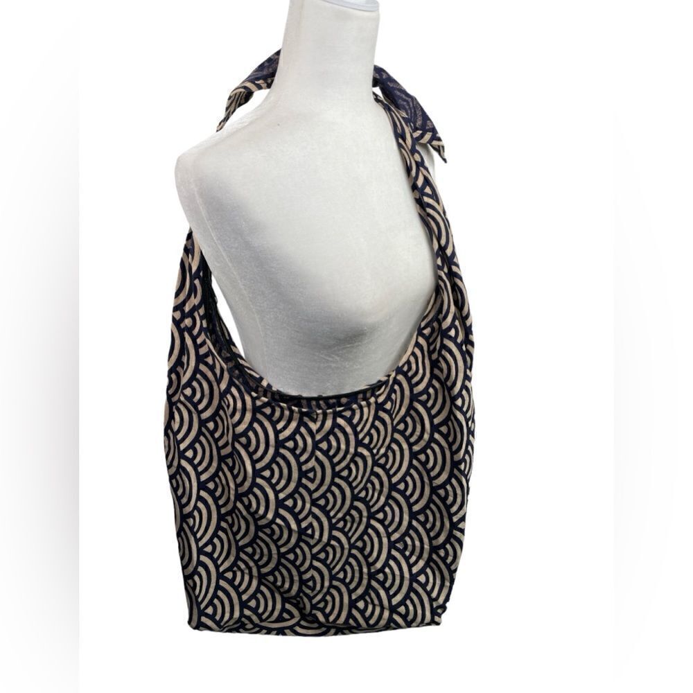 Boho Fabric Paisley Bag Large